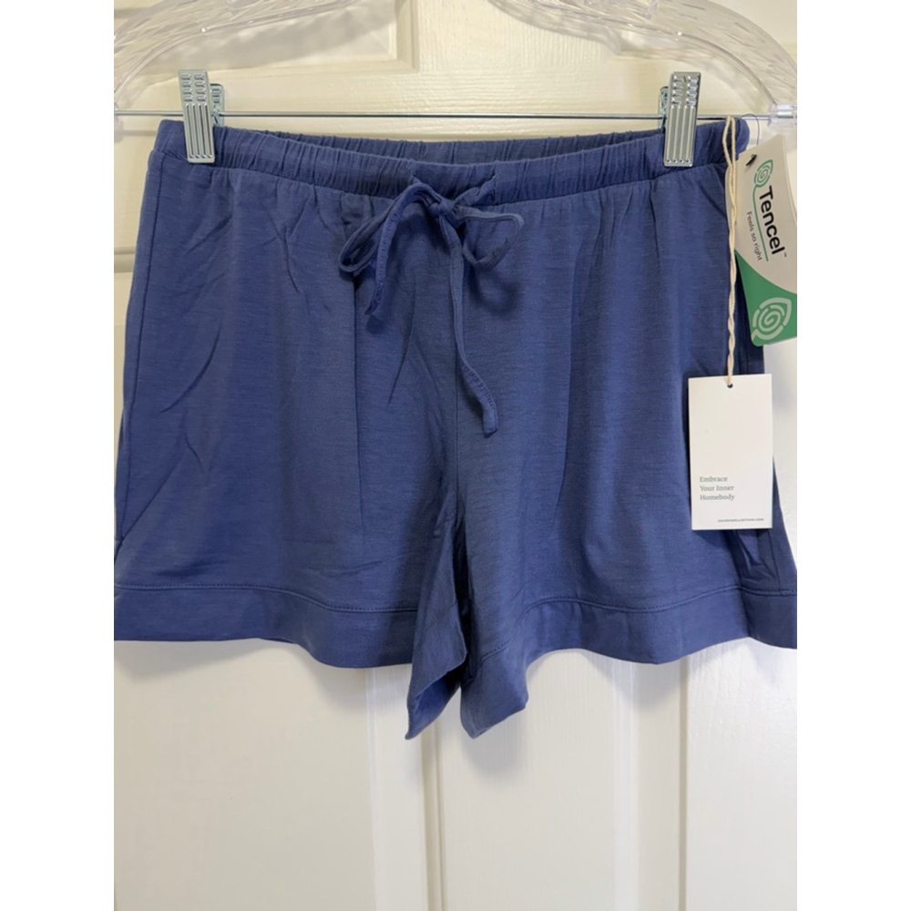 Haven Well Within TENCEL™ Lounge Shorts |Blue | Size XS | NWT | Ultra Soft